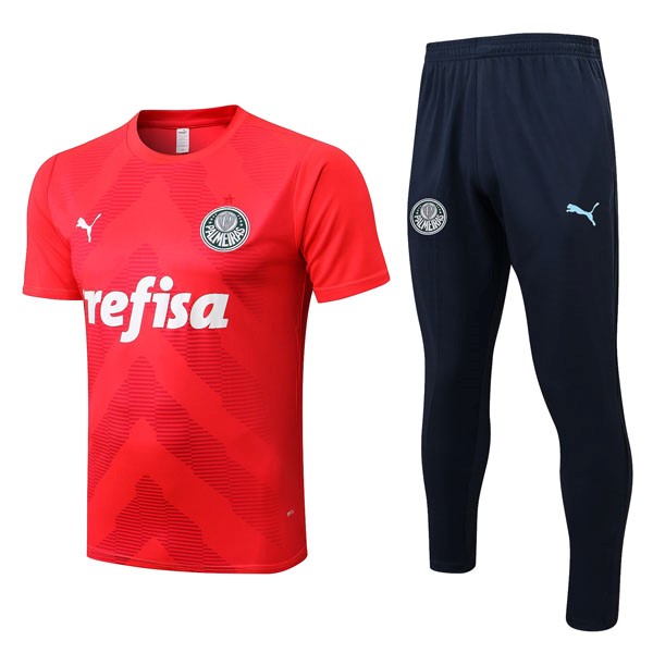 Camiseta Palmeiras Conjunto Completo 2022-2023 Rojo